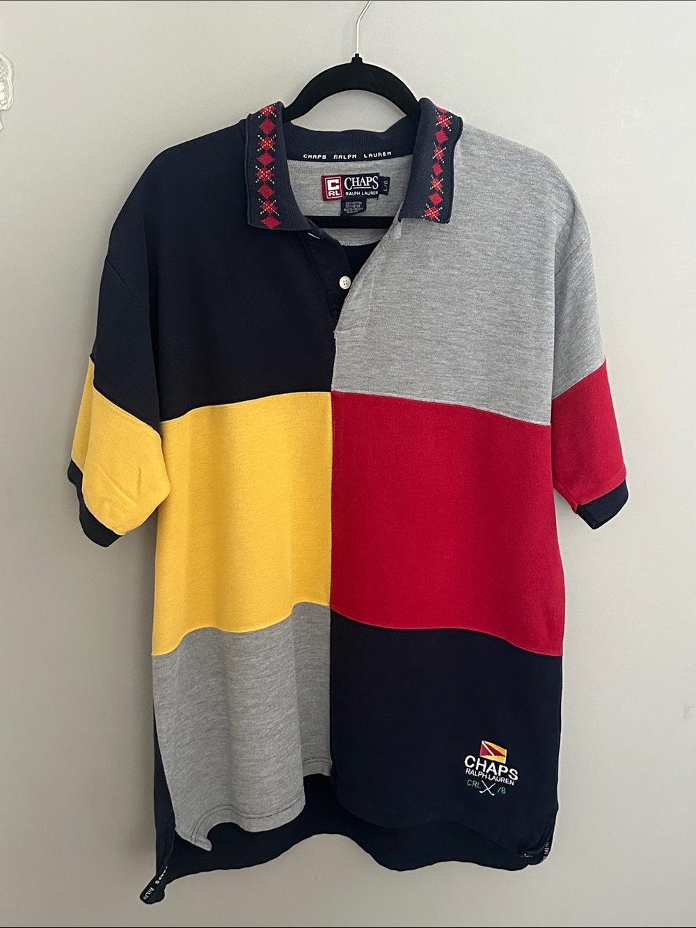 Chaps Ralph Lauren Colorblock Polo